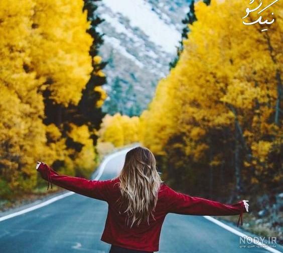 عکس دختر مو بلند در طبیعت عکس دختر مو بلند در طبیعت