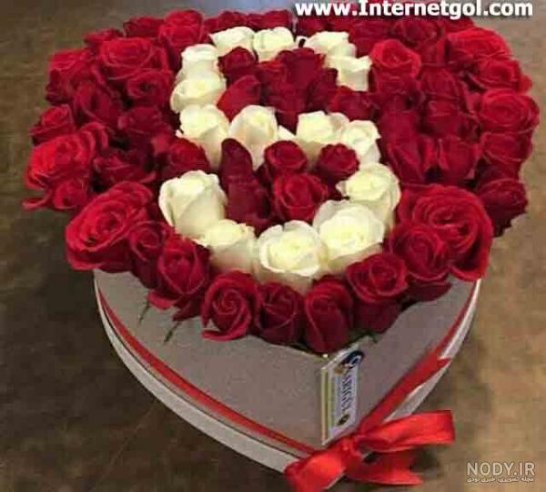 عکس گل قلبی شکل