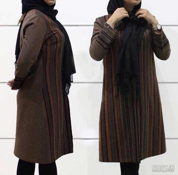 مانتو قهوه ای روشن با چی ست میشه