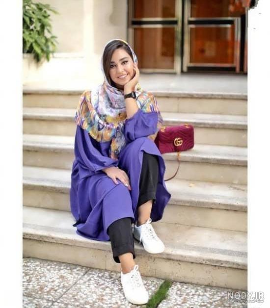 ژست عکاسی دخترانه در جنگل ژست عکاسی دخترانه در جنگل