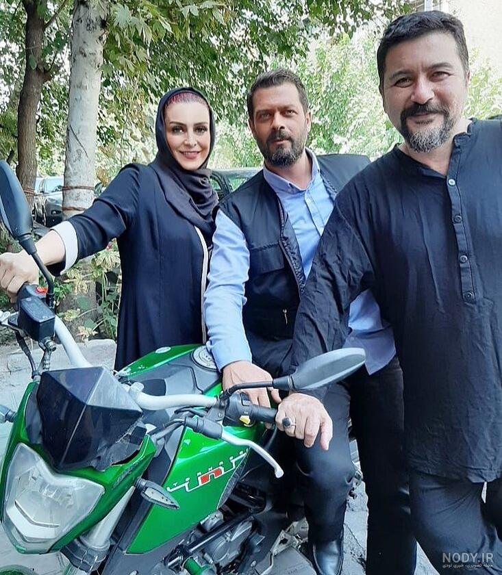 عکس بیمارستان ماه چهره خلیلی بی حجاب