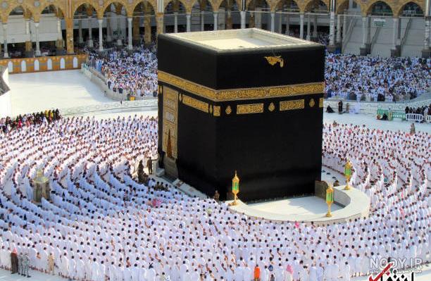 عکس داخل کعبه با کیفیت بالا