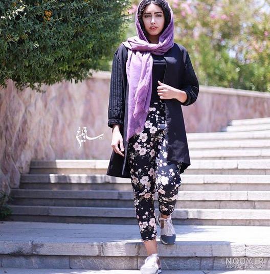 عکس ساناز طاری در خارج عکس ساناز طاری در خارج