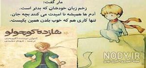 عکس شازده کوچولو با متن