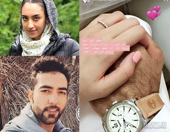 عکس عروسی کیمیا علیزاده و حامد معدنچی عکس عروسی کیمیا علیزاده و حامد معدنچی