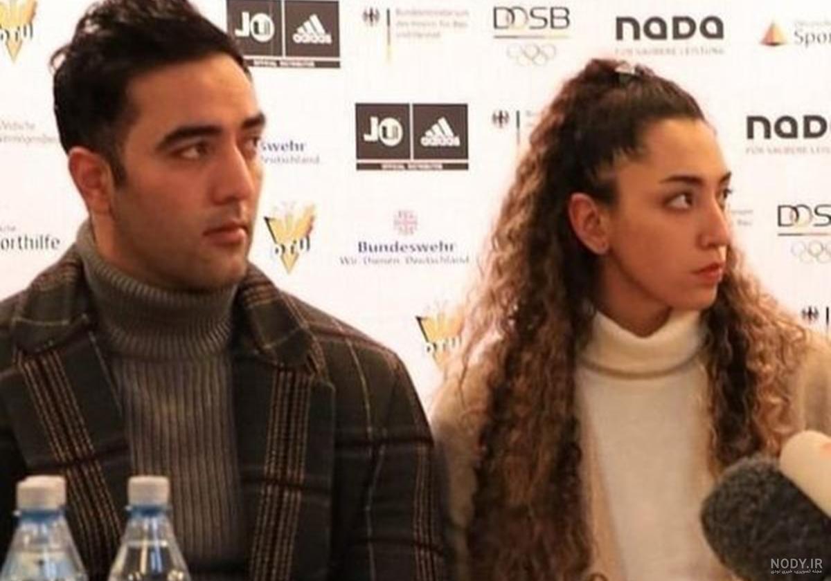 عکس عروسی کیمیا علیزاده وهمسرش عکس عروسی کیمیا علیزاده وهمسرش