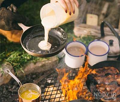 عکس غذا در طبیعت