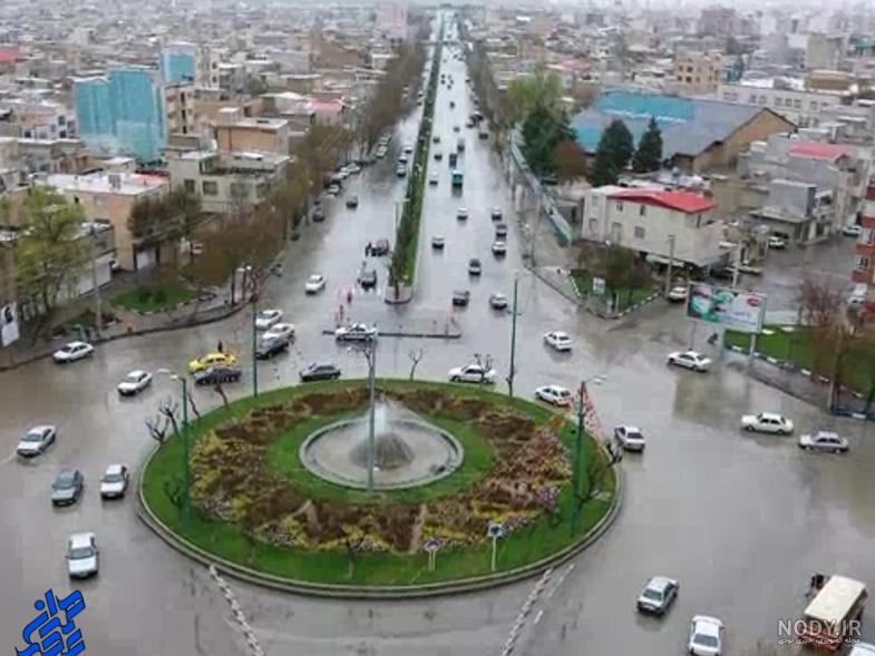 عکس هوایی شهر همدان عکس هوایی شهر همدان