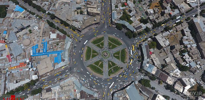 عکس هوایی همدان عکس هوایی همدان
