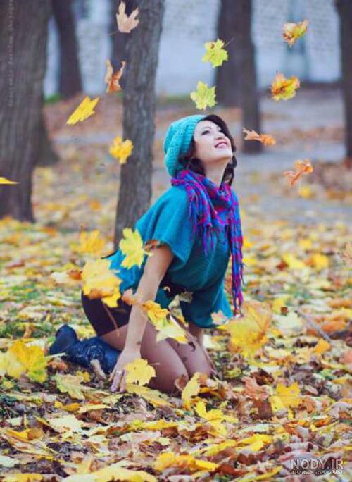 عکس پروفایل دختر شاد در طبیعت