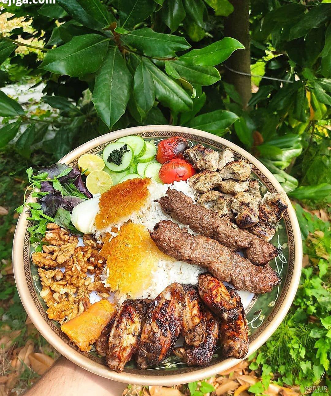 پخت غذا در طبیعت پخت غذا در طبیعت