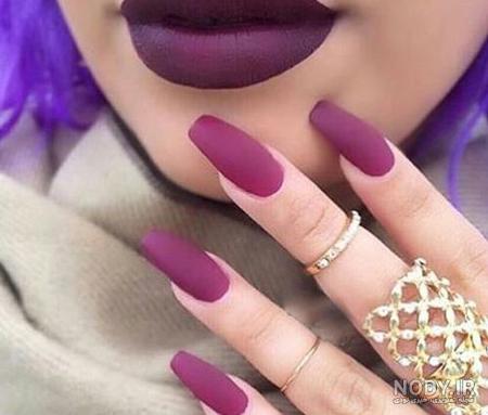 ژل ناخن دخترانه شیک