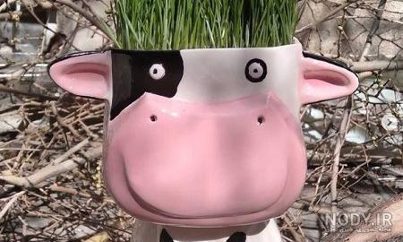کاردستی گاو با کاغذ کاردستی گاو با کاغذ