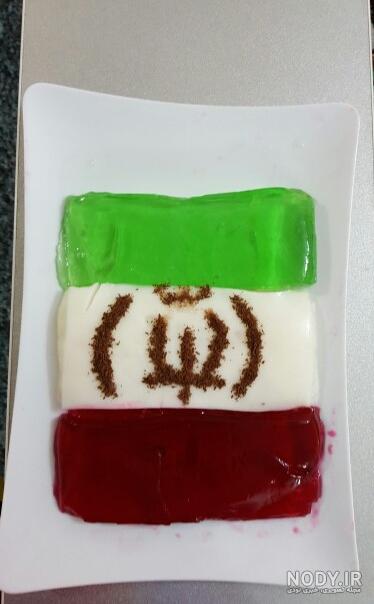 کیک نقشه ایران
