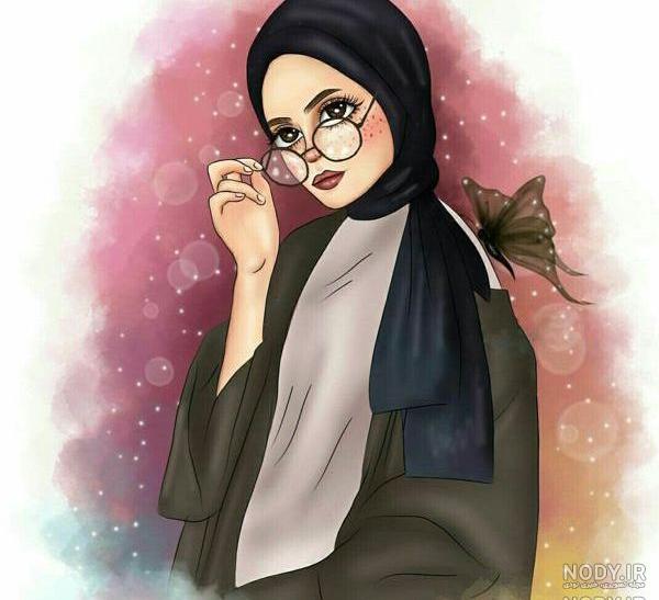 دختر چادری مذهبی
