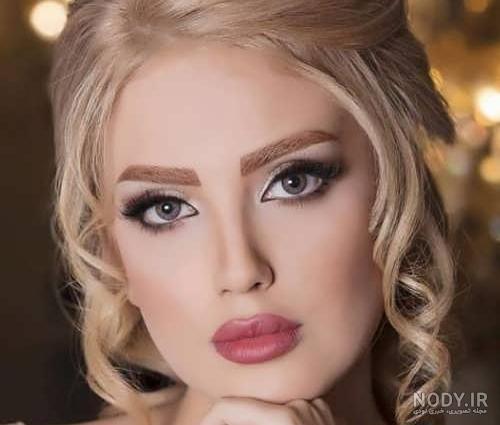 عکس عروس صورت کشیده