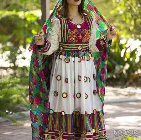 لباس افغانی ساده