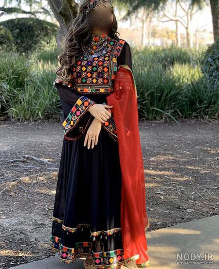 مدل لباس گند افغانی اریانا سعید