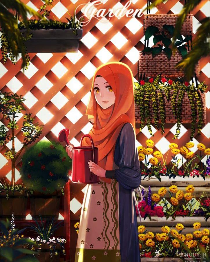 نقاشی با موضوع حجاب و عفاف