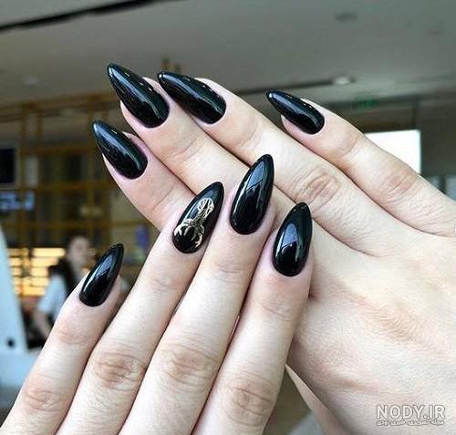 طرح لاک سفید مشکی