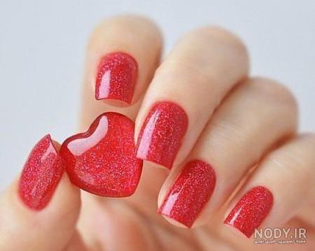 طرح لاک ناخن ساده طرح لاک ناخن ساده