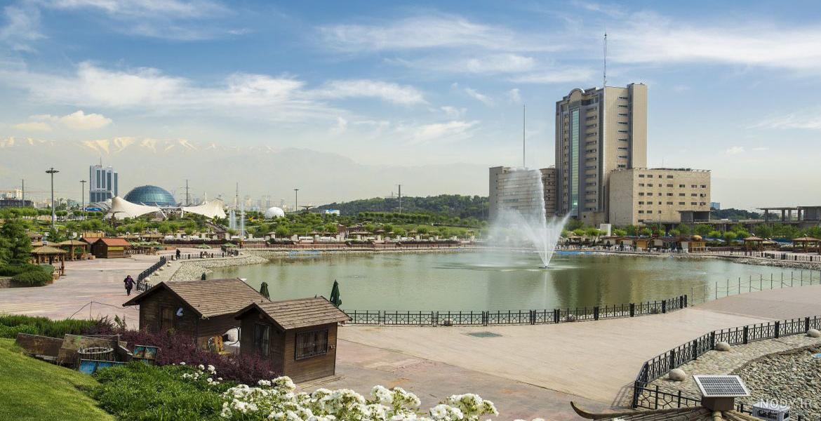 عکس آب و آتش پل طبیعت
