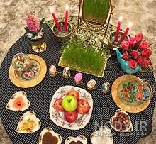 عکس سفره هفت سین ساده
