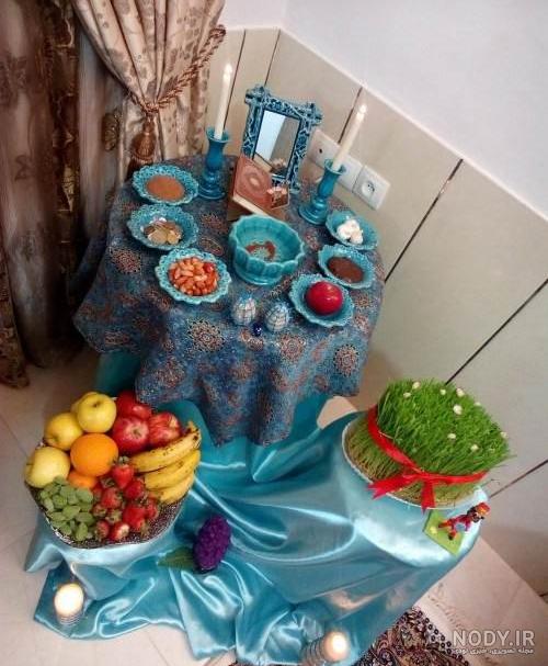 عکس سفره هفت سین فانتزی در اینستاگرام