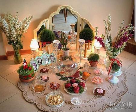 عکس سفره هفت سین کارتونی