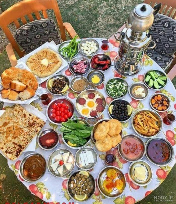عکس صبحانه ساده
