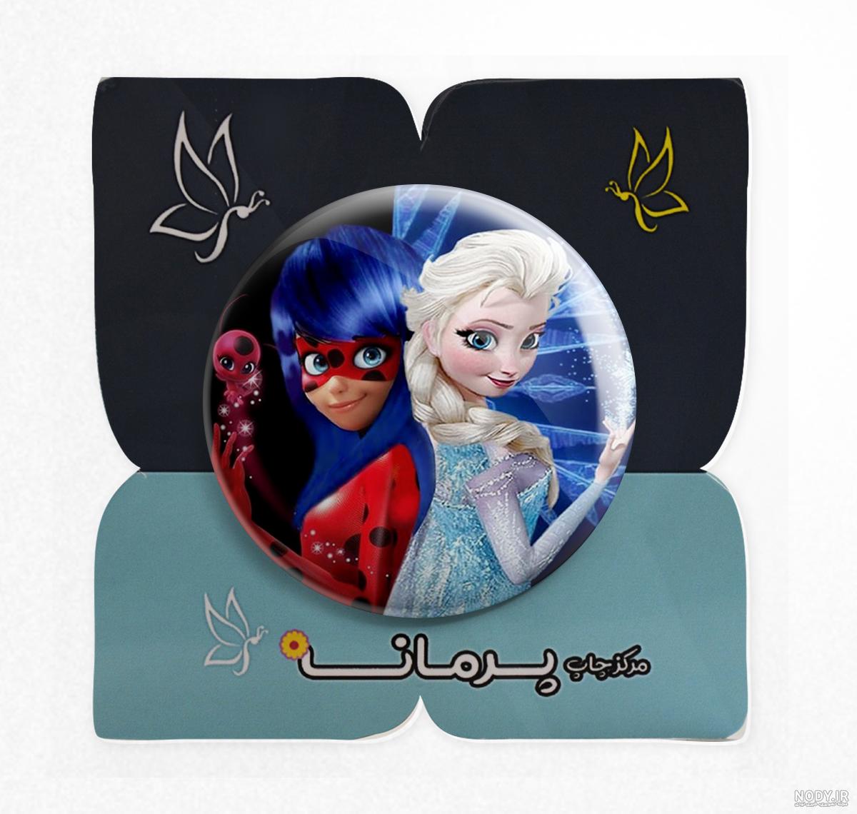 عکس مرینت که السا شده