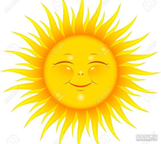 نقاشی خورشید ساده نقاشی خورشید ساده