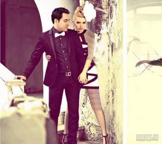 ژست عکس دونفره در طبیعت بهار ژست عکس دونفره در طبیعت بهار