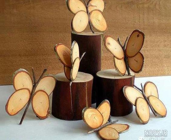 کاردستی با چوب بستنی رنگی