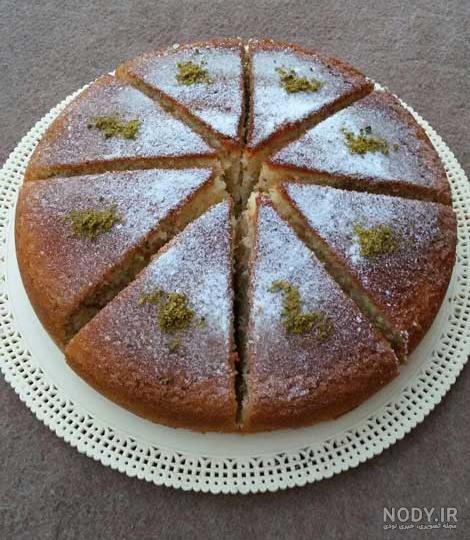 کیک ساده بدون فر و همزن