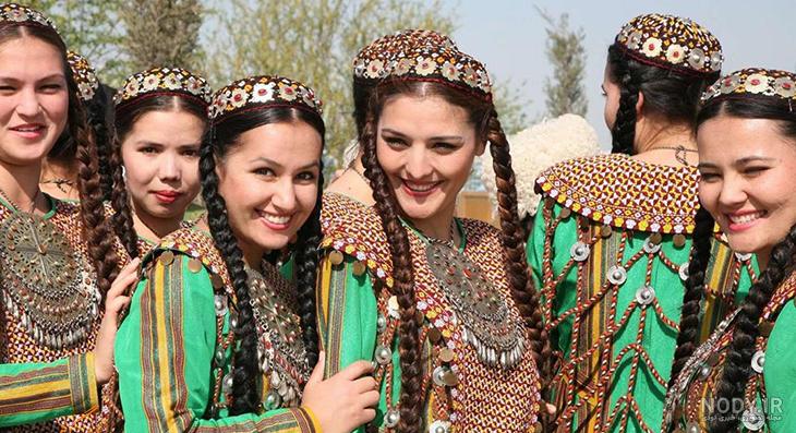 عکس زیباترین دختر ترکمن صحرا عکس زیباترین دختر ترکمن صحرا