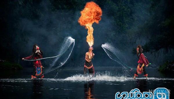 عکس آب و آتش برای پروفایل