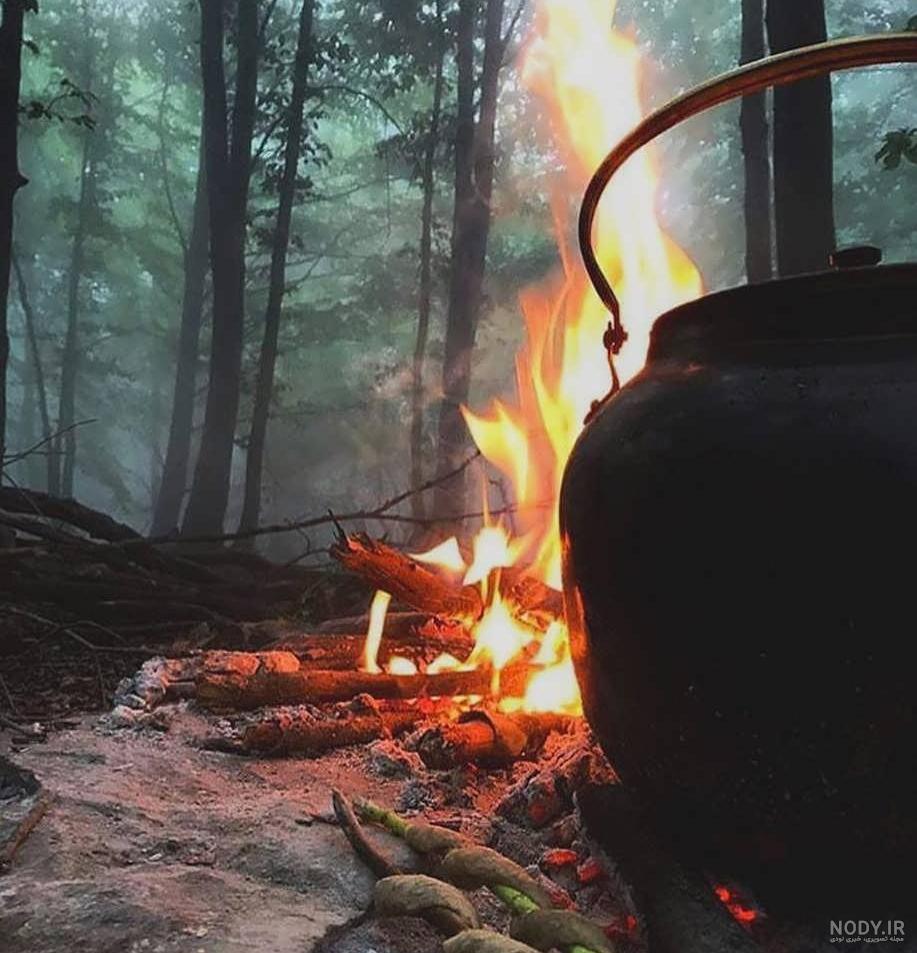 عکس آتش برای تصویر زمینه
