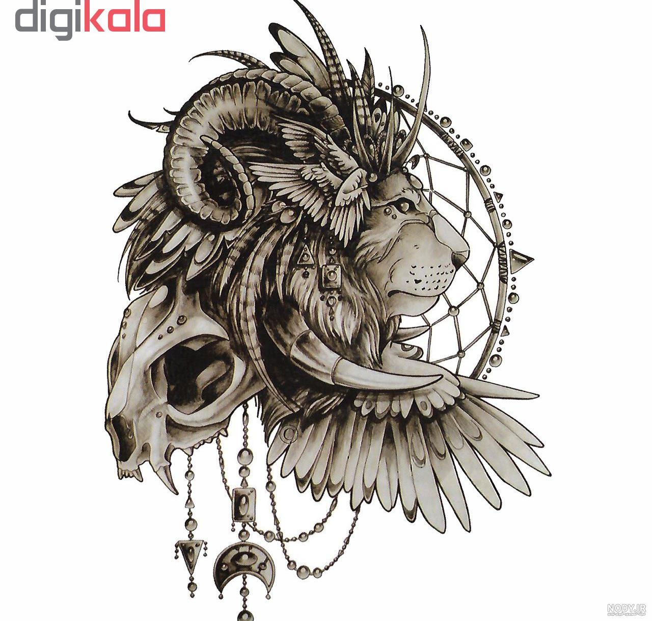 عکس رخ شیر برای تاتو عکس رخ شیر برای تاتو