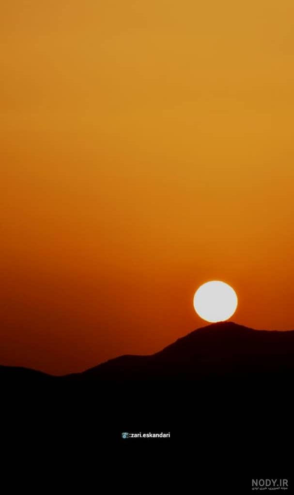 عکس غروب پاییز برای پروفایل