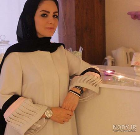 عکس مبینا نصیری و همسرش