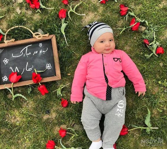 نقاشی در مورد فصل بهار با مداد رنگی نقاشی در مورد فصل بهار با مداد رنگی