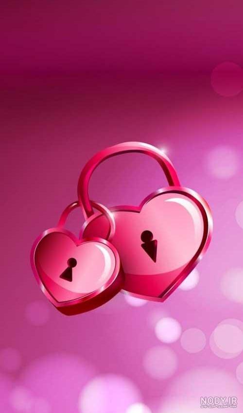 عکس صفحه گوشی قلبی