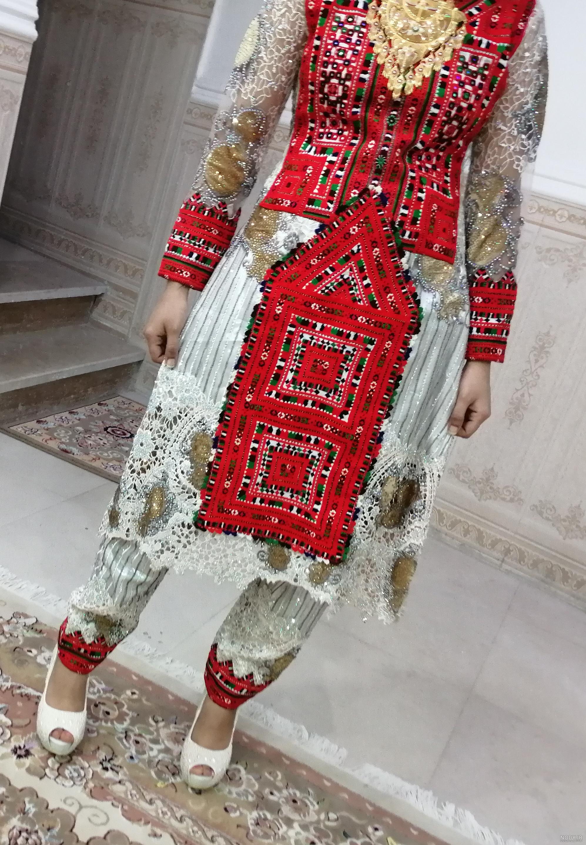 عکس نقاب عروس بلوچی عکس نقاب عروس بلوچی