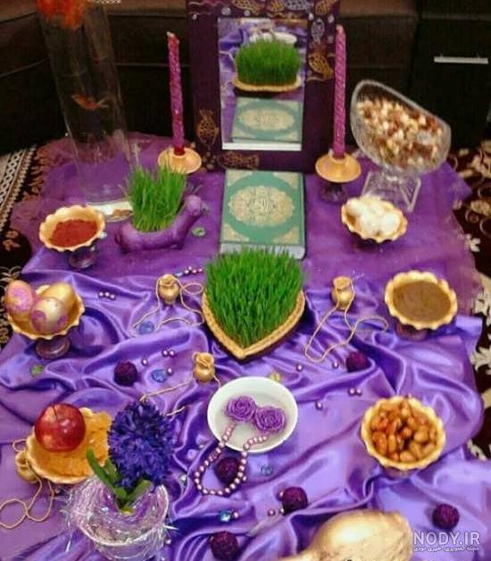 سفره هفت سین ساده و شیک