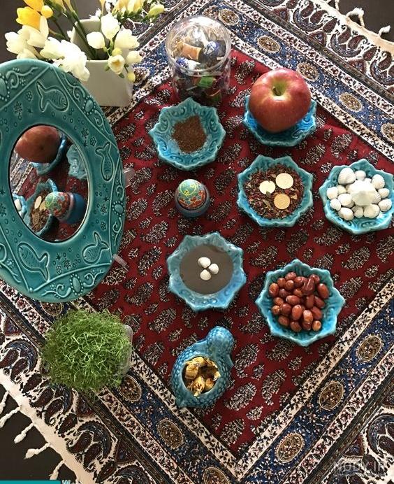 سفره هفت سین مدرن