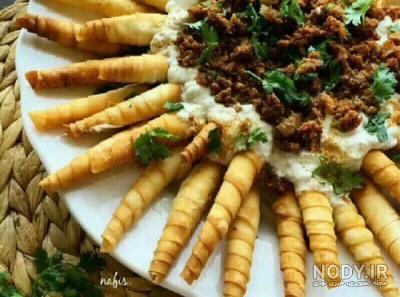 طرز سیخ زدن کباب ترکی مرغ طرز سیخ زدن کباب ترکی مرغ