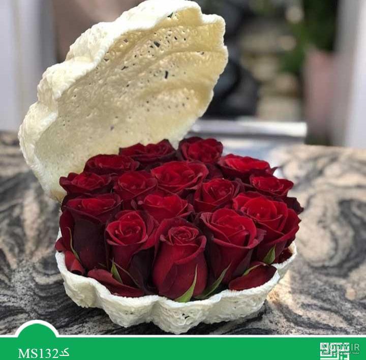 عکس دسته گل رز قرمز