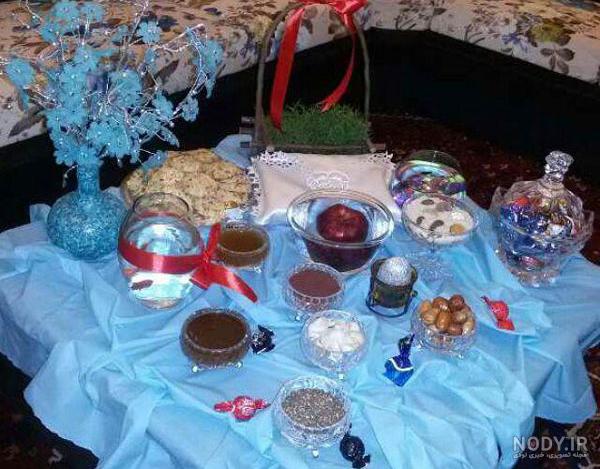 عکس سفره هفت سین ساده و شیک
