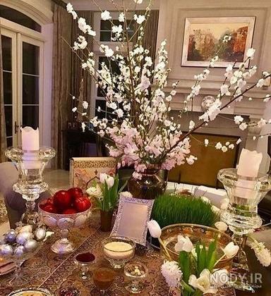 عکس سفره هفت سین لاکچری ۱۴۰۰ عکس سفره هفت سین لاکچری ۱۴۰۰